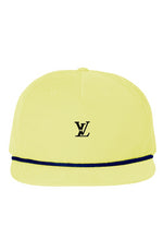 LV Tooth Embroidered 5 Panel Golf Cap