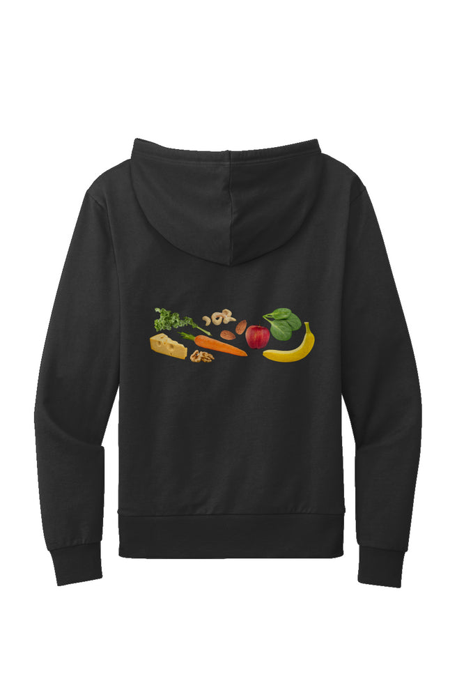 Organic French Terry Pullover Hoodie black