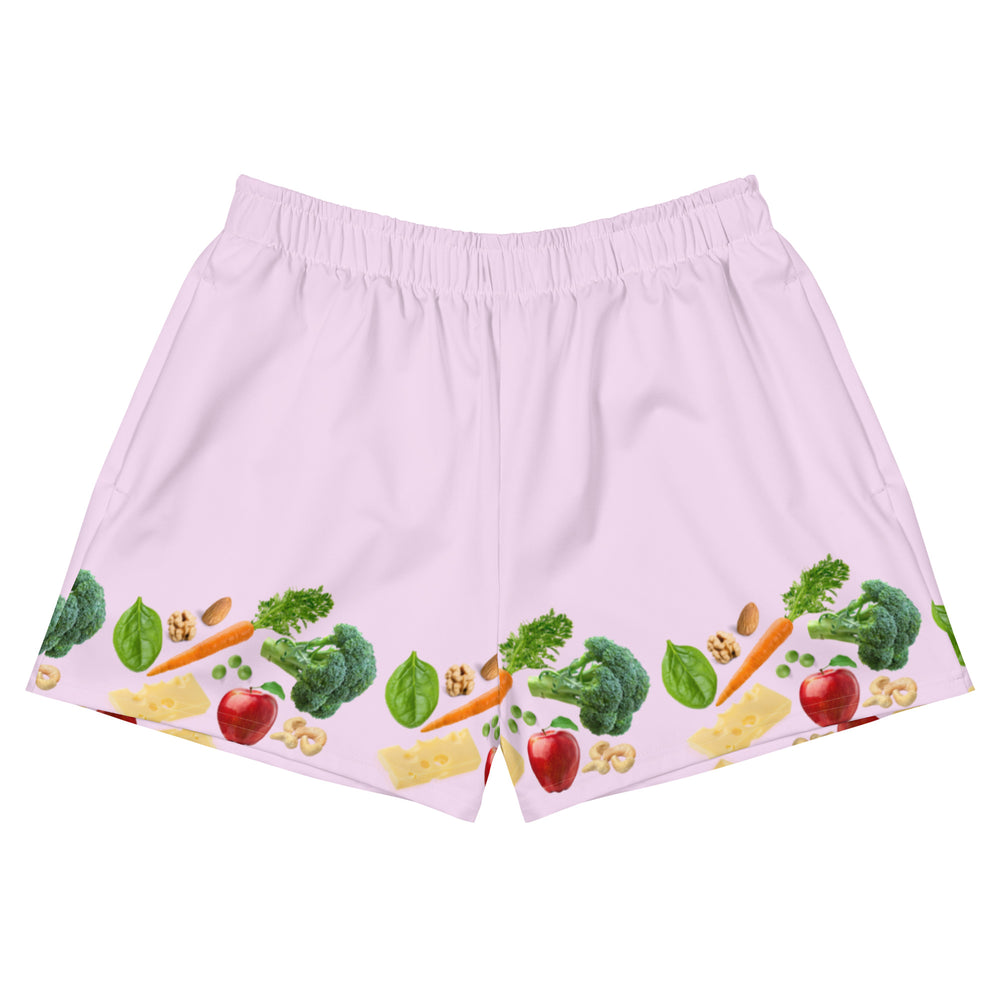 Food For Teeth Women’s Recycled Athletic Shorts