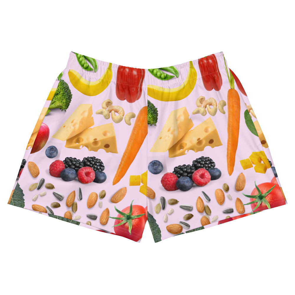 All Good Food Women’s Recycled Athletic Shorts