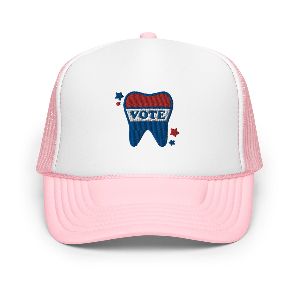 VOTE Tooth Foam Trucker Hat