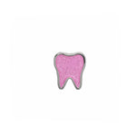 Original Tooth Shoelace Charm - Pink Glitter