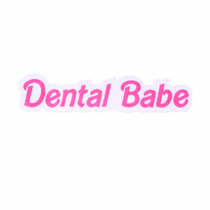 Dental Babe Iron-On Patches