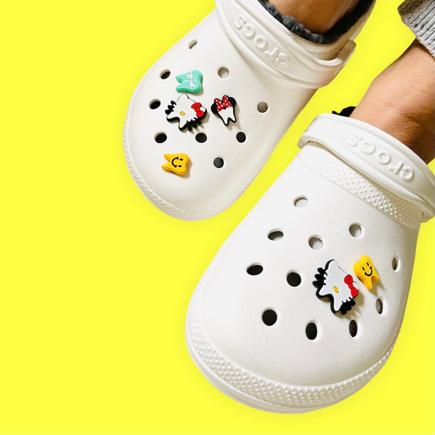Show Some Loveee🥰💗 #crocs #customcrocs#designercharms #smallbusiness