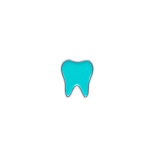 Original Tooth Pin - Turquoise  no no