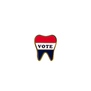 Specialty Tooth Pin - VOTE