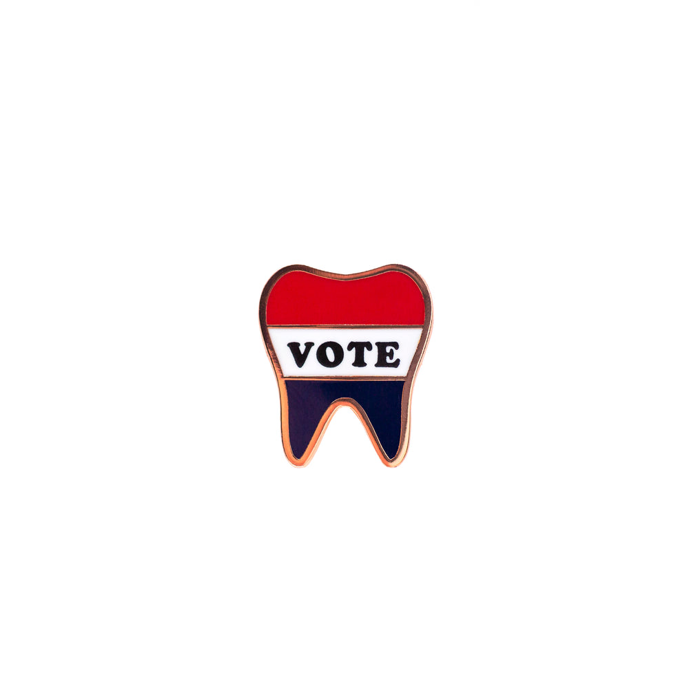 Specialty Tooth Pin - VOTE
