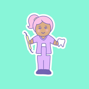 Polly Perio Girl Stickers