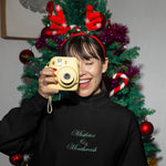 Mistletoe & Mouthwash Embroidered Sweatshirt