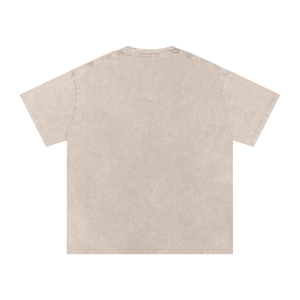 BattyBubu Snow Washed Oversized Cotton T-Shirt