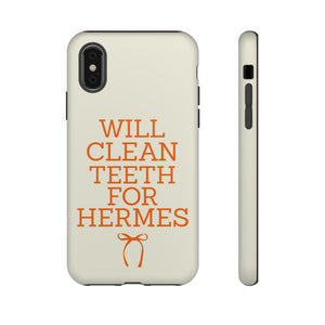 Will Clean Teeth For H Tough Cell Phone Case