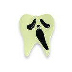 Glow in the dark SCREAM Ghost Tooth Sticker