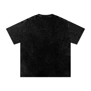 BattyBubu Snow Washed Oversized Cotton T-Shirt