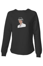 The Dorothy GG Womens Lightweight Wash Sweatshirt