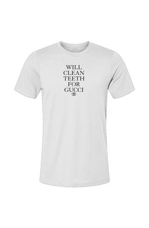 Will Clean Teeth For G Printed  Jersey T-Shirt