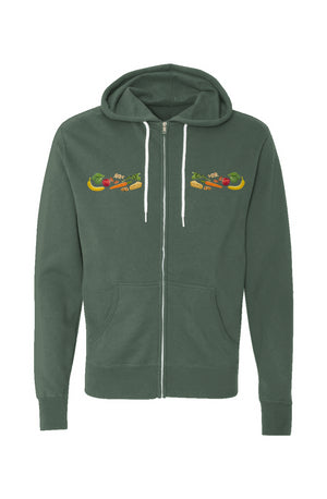 Good Food Lightweight Full-Zip Hoodie