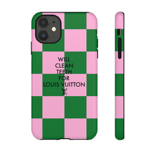 Will Clean Teeth For L Tooth  Tough Cell Phone Case - Retro