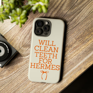 Will Clean Teeth For H Tough Cell Phone Case