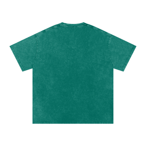 BattyBubu Snow Washed Oversized Cotton T-Shirt