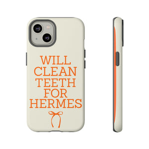 Will Clean Teeth For H Tough Cell Phone Case