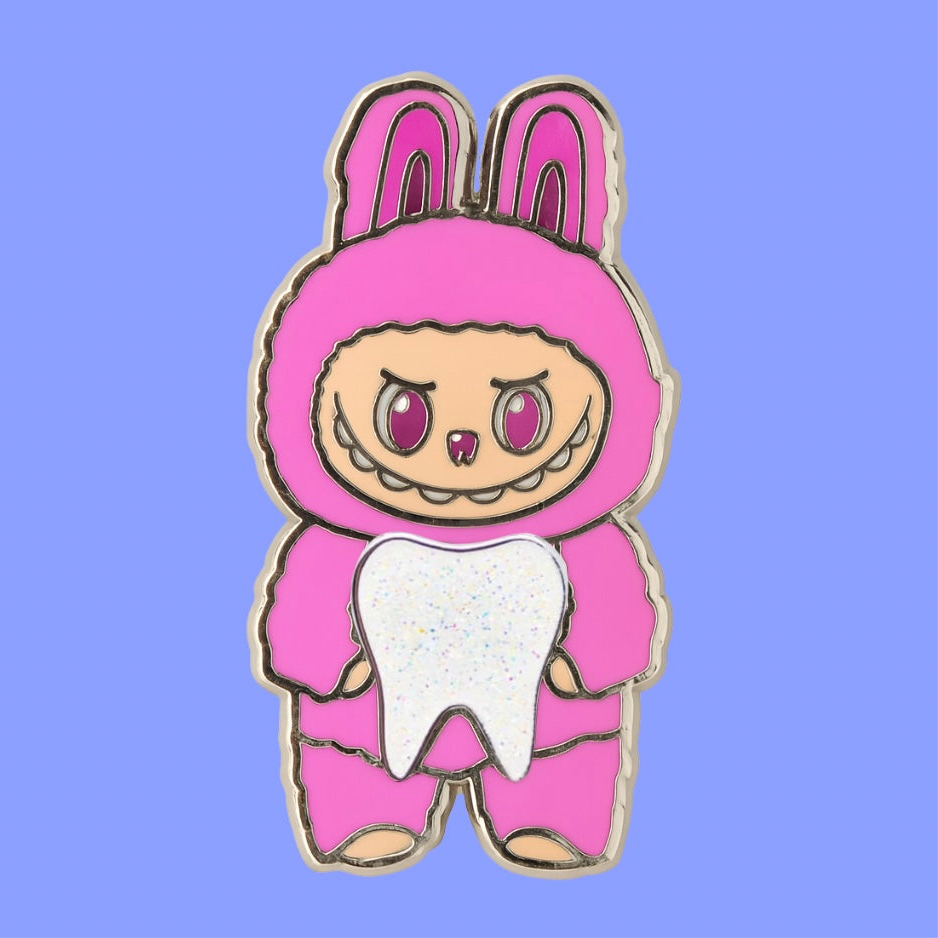 Gigi Gingiva Pink Toothybubu Pin