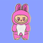 Gigi Gingiva Pink Toothybubu Pin