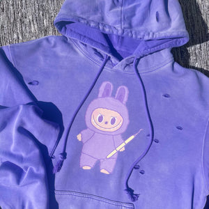 Kiki Kurette Frayed Hoodie