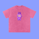 Kiki Kurette Acid Wash Oversize T-Shirt