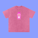 Gigi Gingiva Acid Wash Oversize T-Shirt