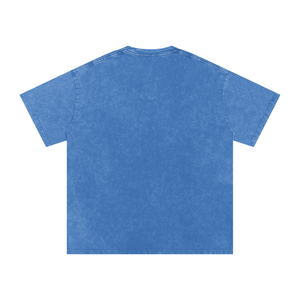 BattyBubu Snow Washed Oversized Cotton T-Shirt