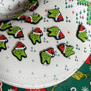 Grinch Tooth Croc Charm -LAUNCH PRICE