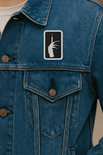 The Hygiene Claw Embroidered Rectangle Patch