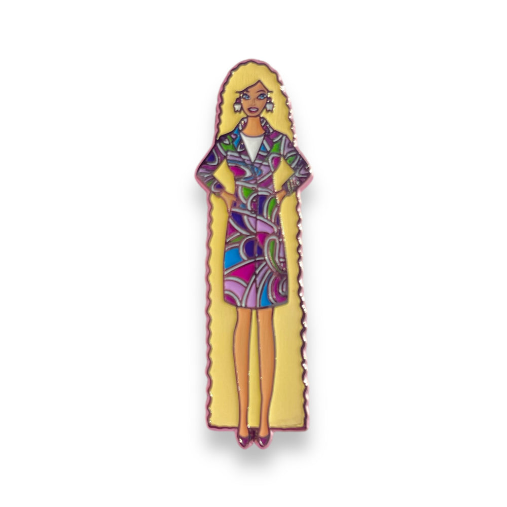 Totally Dental Babe Enamel Pin