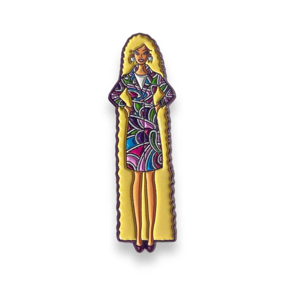 Totally Dental Babe Enamel Pin