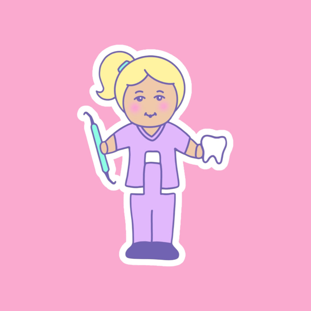 Polly Perio Girl Stickers