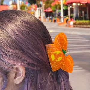 Cartoon Pumpkin Hair Clip