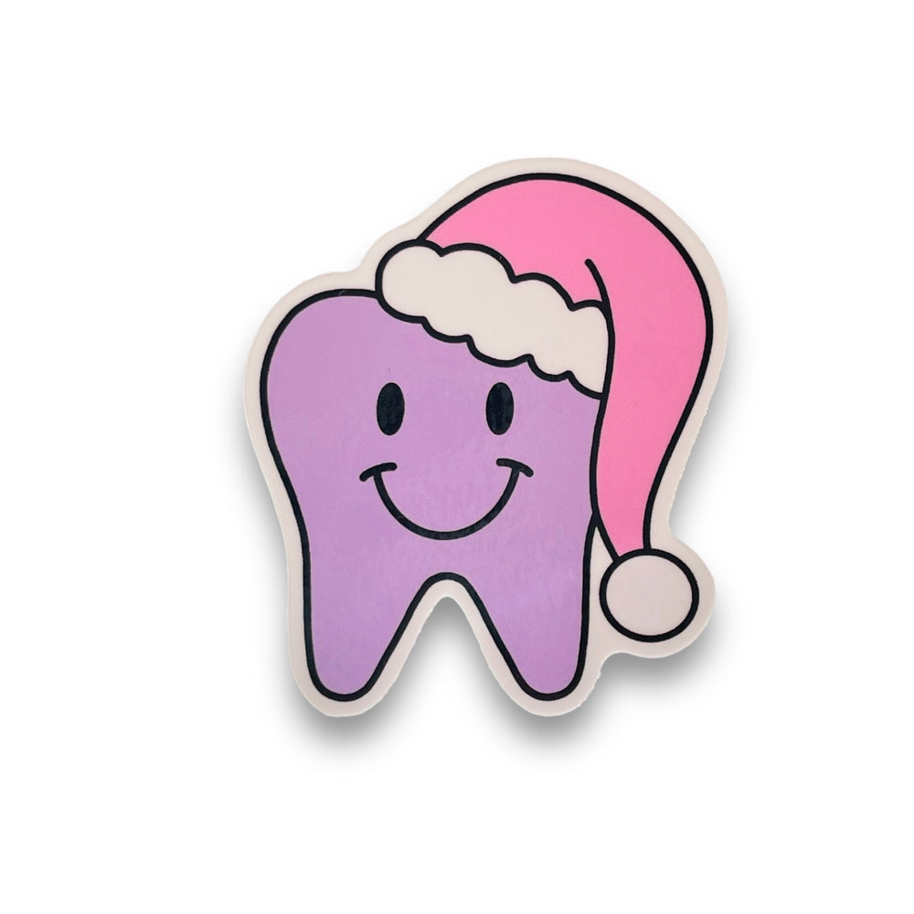 
            
                Load image into Gallery viewer, Happy Santa Tooth Stickers
            
        