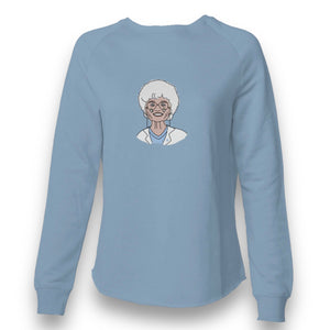 The Sophia GG Womens Lightweight Wash Sweatshirt