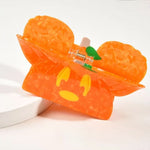 Cartoon Pumpkin Hair Clip