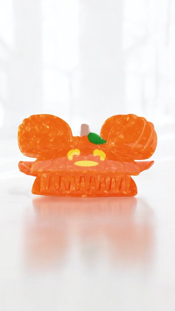 Cartoon Pumpkin Hair Clip