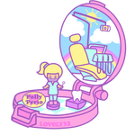 Polly Perio Dental Op Sticker