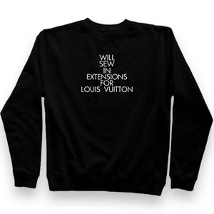 Will Make Whitening Trays For L Sweatshirt- Off White Embroidery