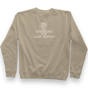 Will Make Whitening Trays For L Sweatshirt- Off White Embroidery