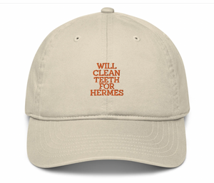 Will Clean Teeth For H Embroidered Premium Dad Hat