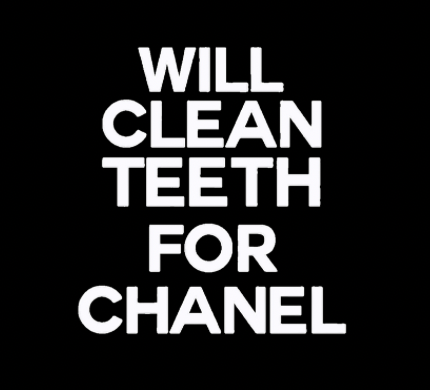 Will Clean Teeth For C Glitter Holographic Sticker