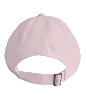 
            
                Load image into Gallery viewer, G Tooth Light Pink Dad Hat With Lavender Embroidery
            
        