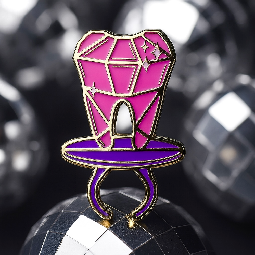 Toothy Ring Pop Pin