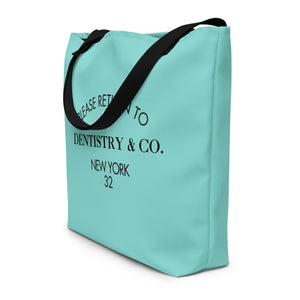 Return To Dentistry & Co. All-Over Print Large Tote Bag