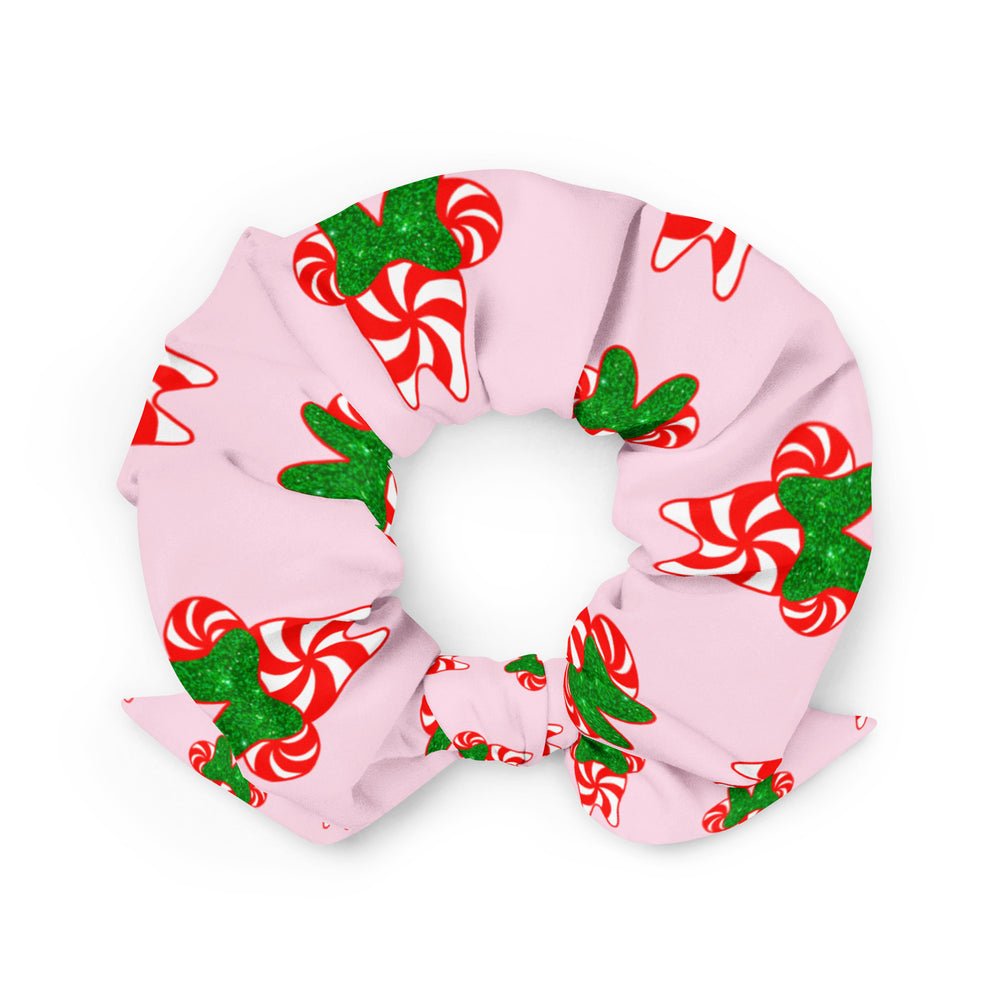 Minny Character Peppermint Tooth Recycled Scrunchie