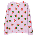 Minny Character Peppermint Tooth Sweatshirt- Light Pink